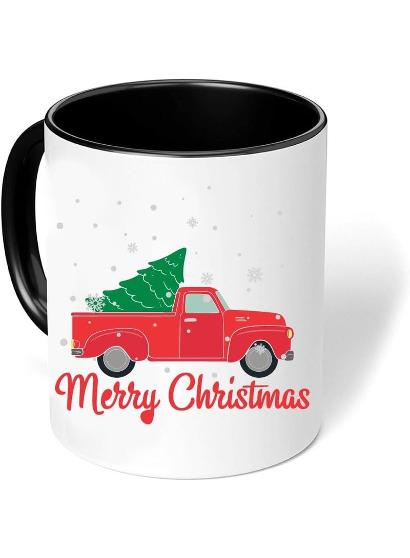 برينت شوب فور مي كوب سيراميك أسود ثنائي اللون لعيد الميلاد - أفكار هدايا عيد ميلاد سعيد - هدية لعيد الميلاد - كوب سيراميك لعيد الميلاد - Image 4