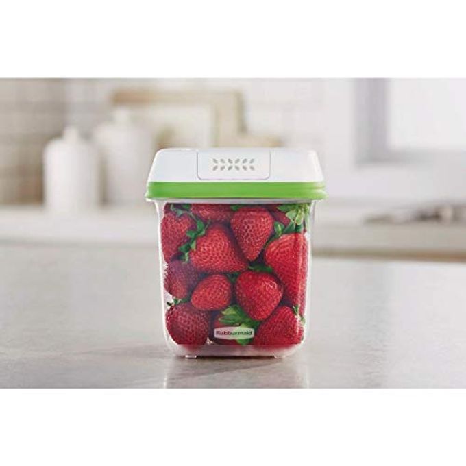 Rubbermaid FreshWorks Saver, Medium Produce Storage Container, 7.2-Cup, Clear - Image 5