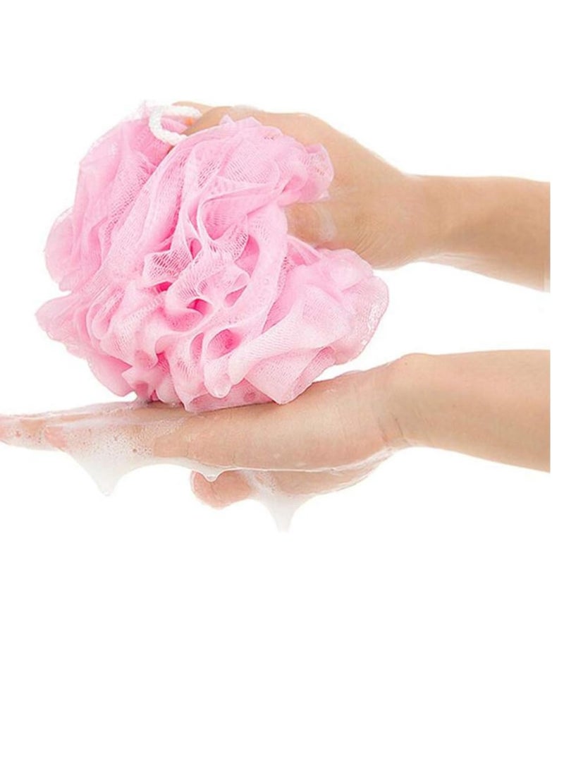 Meirrnyyu 10 Pack of Bath Loofah Shower,Small Size Sponge Pouf Body Scrubber Exfoliator Scrubber Ball,Mesh Bath and Shower Sponge for Kids Women Men Body Wash Bathroom  - Image 3
