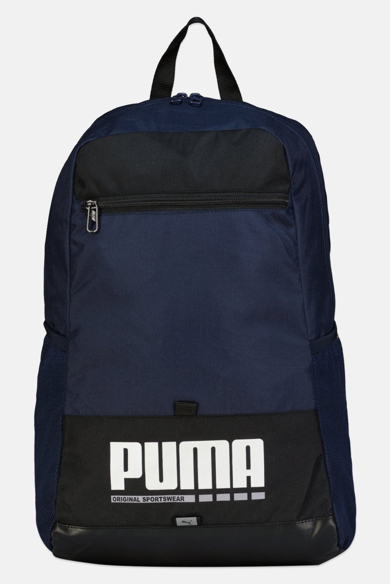 PUMA حقيبة ظهر للرجال بشعار العلامة التجارية، كحلي - Image 1