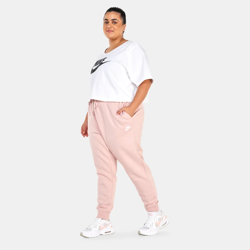 Nike Women's Sportswear Club Fleece Mid-Rise Joggers (Plus Size)