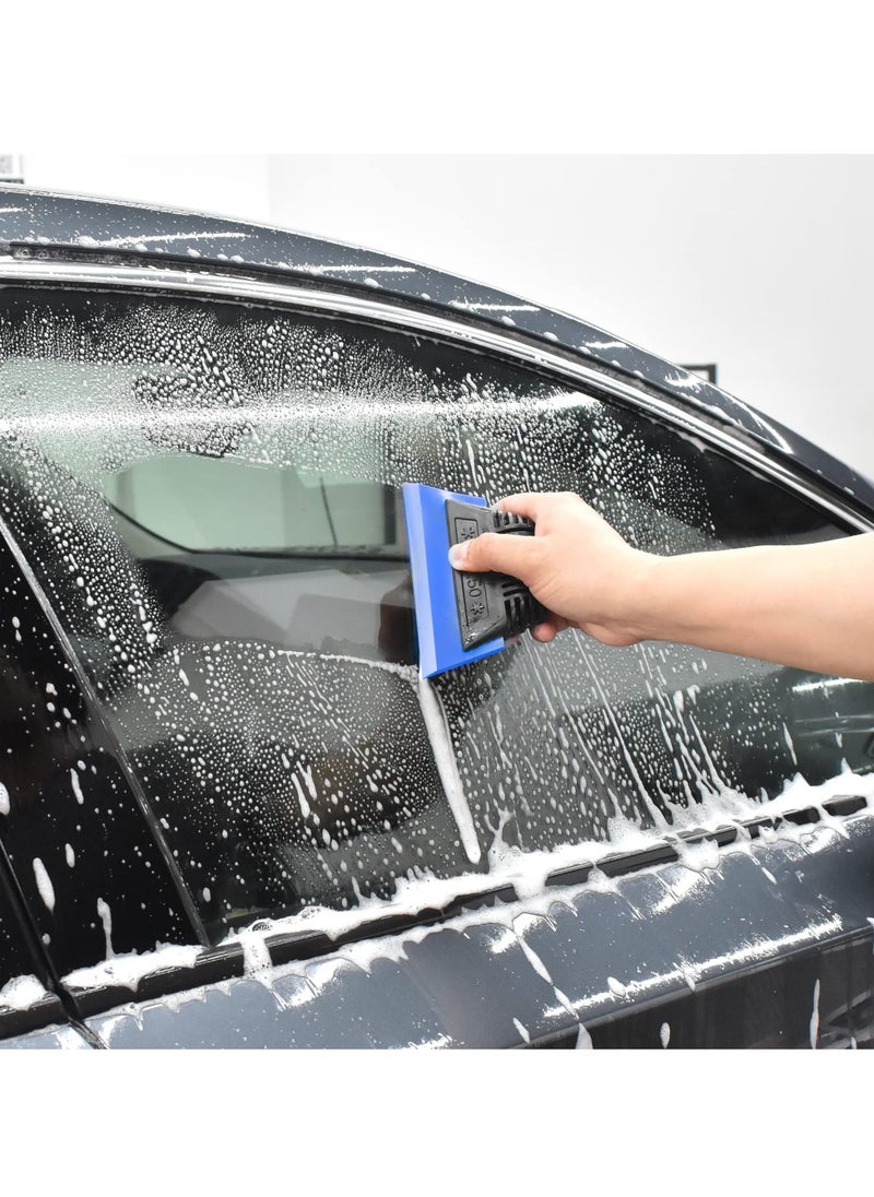 2PCS Window Tint Tools Squeegee Rubber Mirror PPF TPU for Car Windows Washing Hand - Image 4