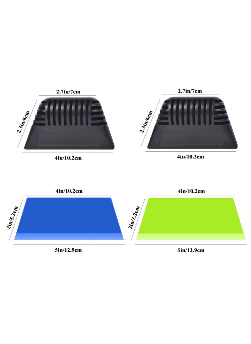 2PCS Window Tint Tools Squeegee Rubber Mirror PPF TPU for Car Windows Washing Hand - Image 5