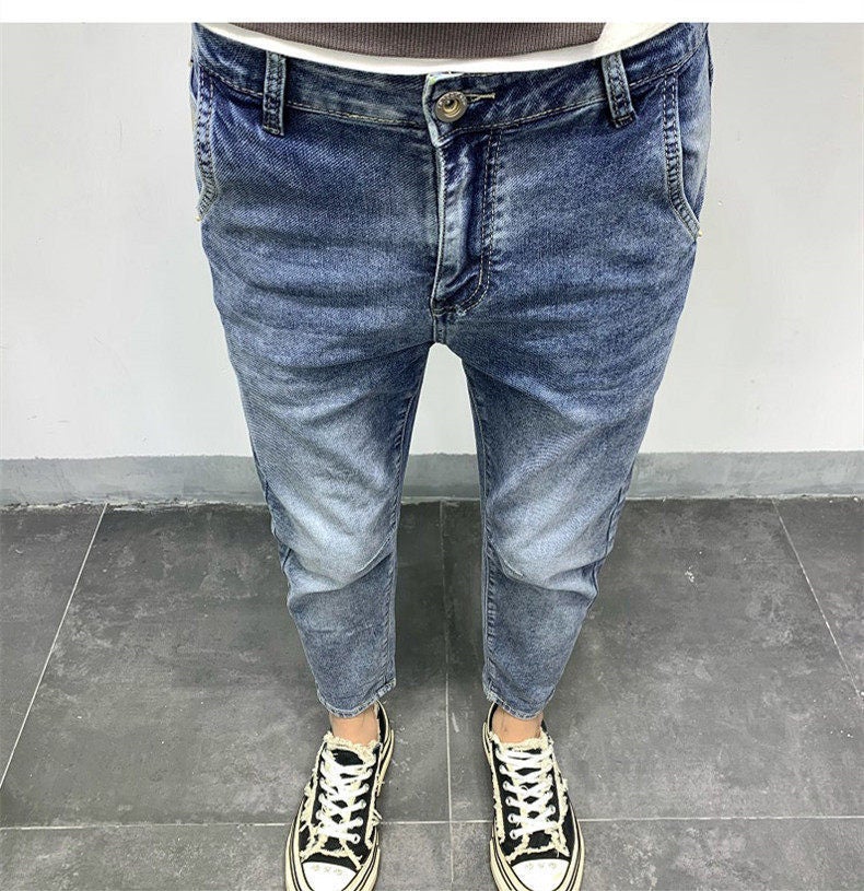Unisex Casual Daily Denim Jeans - Image 1