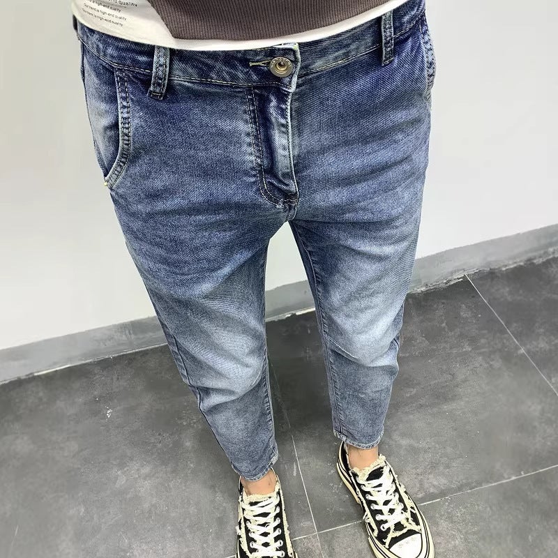 Unisex Casual Daily Denim Jeans - Image 4