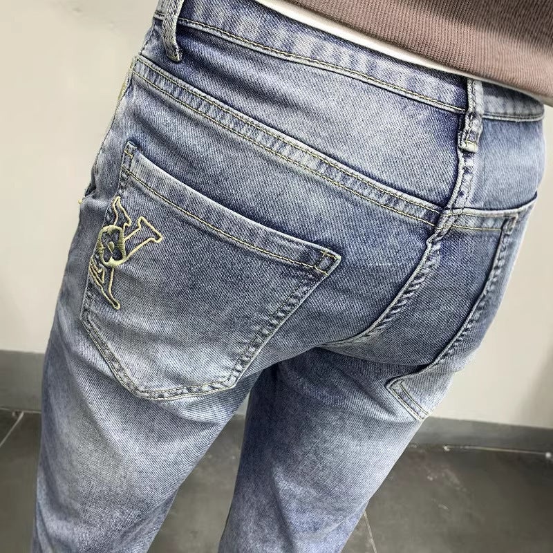 Unisex Casual Daily Denim Jeans - Image 5