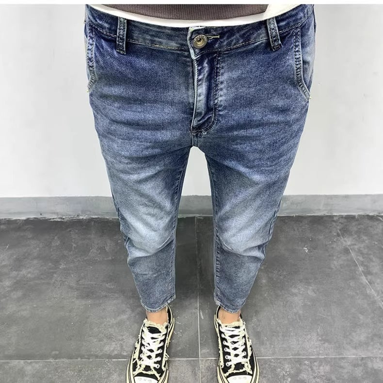 Unisex Casual Daily Denim Jeans - Image 2