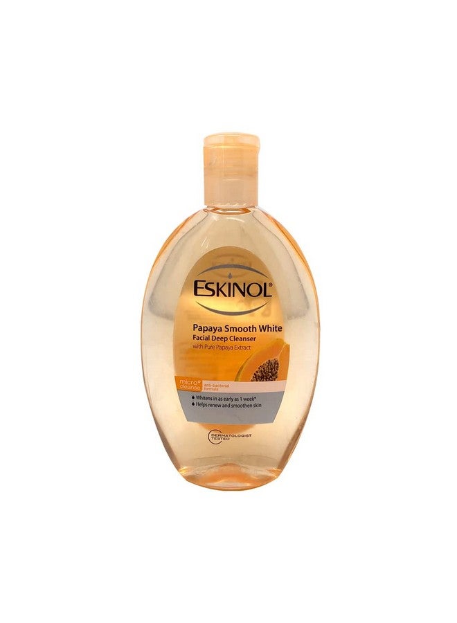 Eskinol Lot of 2 Eskinol Naturals Papaya Facial Cleanser 7.6 Oz - 225 ml Bottle - Image 2