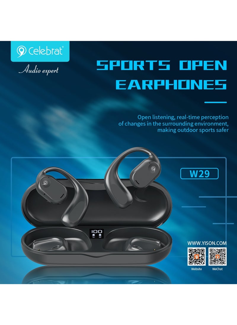 Generic - Celebrat W29 Sports Open TWS Wireless Earphones - Image 1