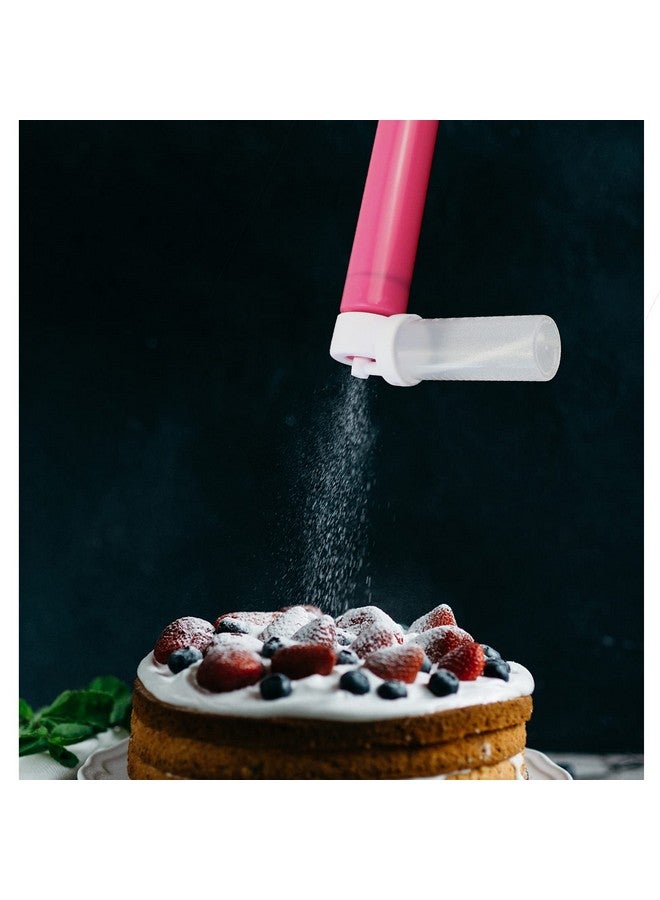 Rainmae Rainmae Manual Airbrush for Decorating Cakes, DIY Baking Tools with 4pcs Cake Spray Tube for Kitchen DIY Baking Cake Cupcakes Cookies and Desserts Decorating Cake Icing Coloring Tool, Kitchen Supplies  - Image 5