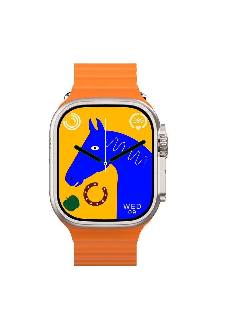 AROAQ - 2023 New Smart Watch Series 8 Ultra 49mm NFC Bluetooth Call Smartwatch Men Women Sport Fitness Watch - Image 1