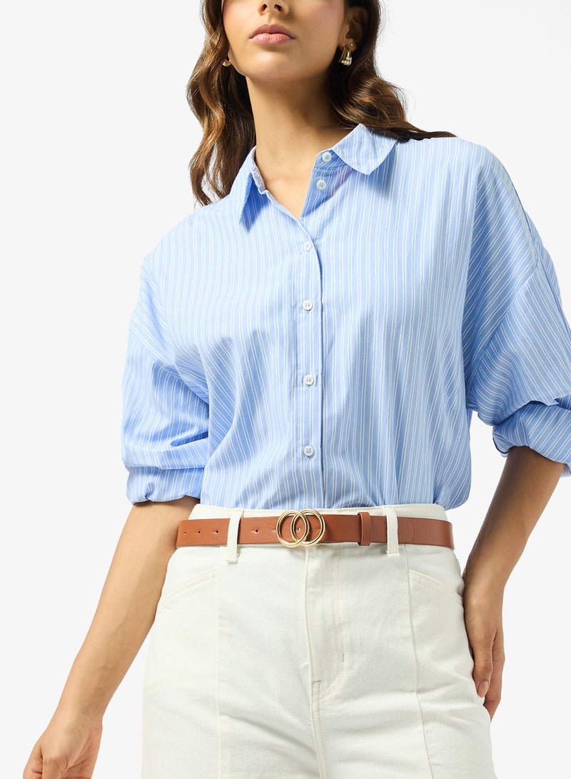 ELLA Gold Accent Classic Waist Belt - Image 3