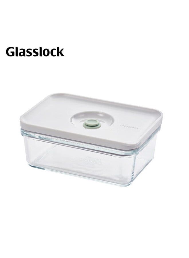 Glasslock Vacuum Storage Container, Large Capacity Food Storage Box, Microwave Safe, Glass Kitchen Organizer, 700ml - Image 5