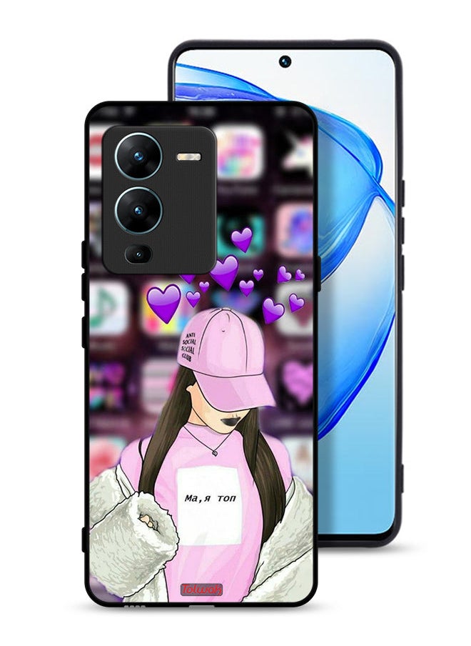 Tolwak - Vivo V25 Pro 5G Protective Case Cover Anti Social Club - Image 1