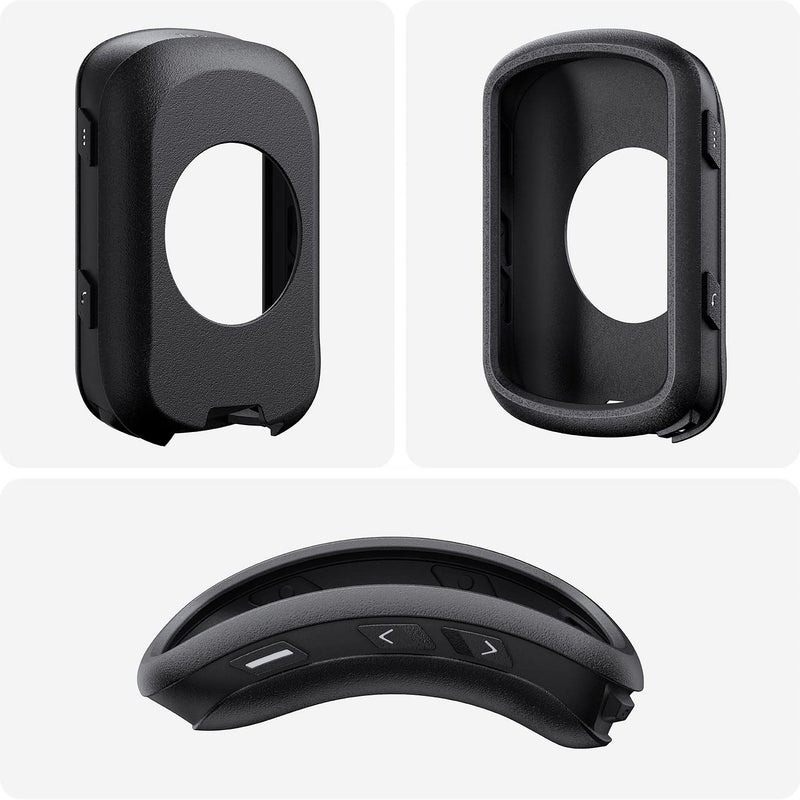 TUSITA Silicone Case Compatible with Garmin Edge 540 | 540 Solar | 840 | 840 Solar - Black - Image 2
