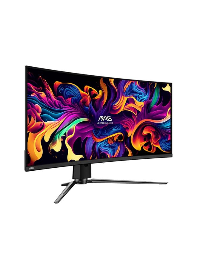 MSI MAG 341CQP QD-OLED Gaming Monitor, 34" UWQHD QD-OLED Display, 175Hz Refresh Rate, 0.03ms (GtG) Response Time,1800R Curvature, AdaptiveSync Technology, 341CQP Black  - Image 3