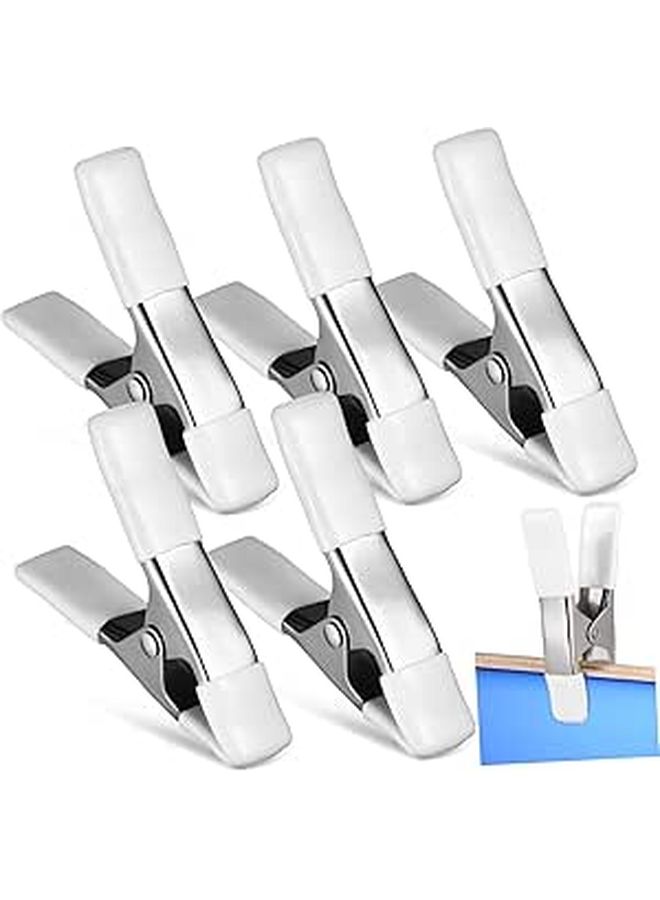 5pcs Heavy Duty Spring Clamps PVC Protection Durable Backdrop Clips Photography Home Improvement Background Hanging - Image 1