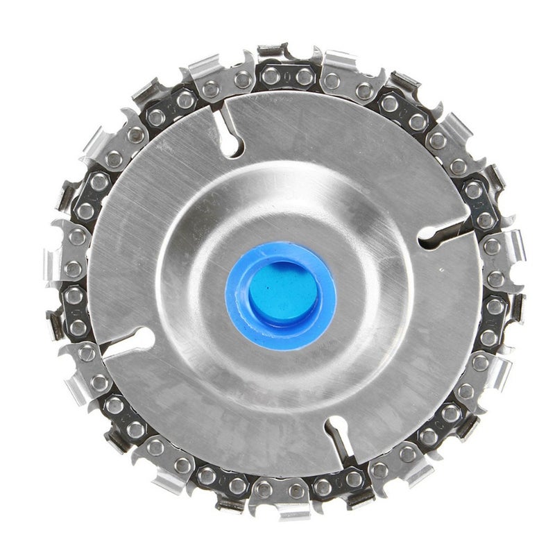Carefully Selected Yunbei 4 Inches 22 Teeth 5 Inches 14 Teeth Cutting Chain Disc 100/115 Angle Grinder Chain Disc Woodworking Chain Saw(4 inch 22 teeth purple bag 128 grams) - Image 4