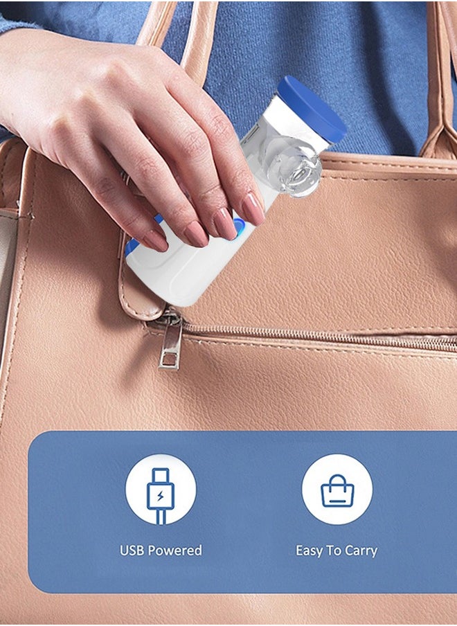 USB Portable Ultrasonic Inhaler Mesh Nebulizer
