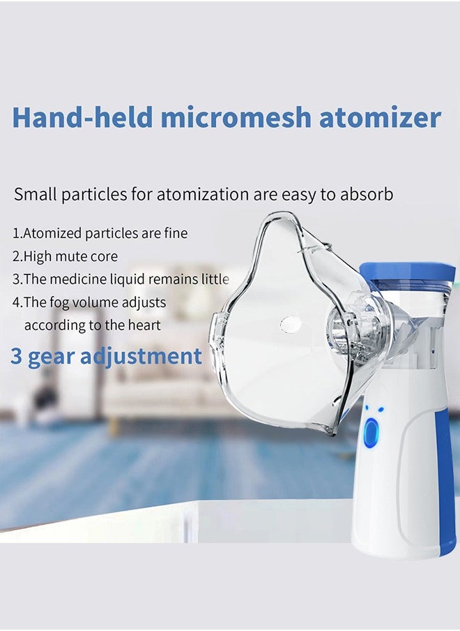 USB Portable Ultrasonic Inhaler Mesh Nebulizer