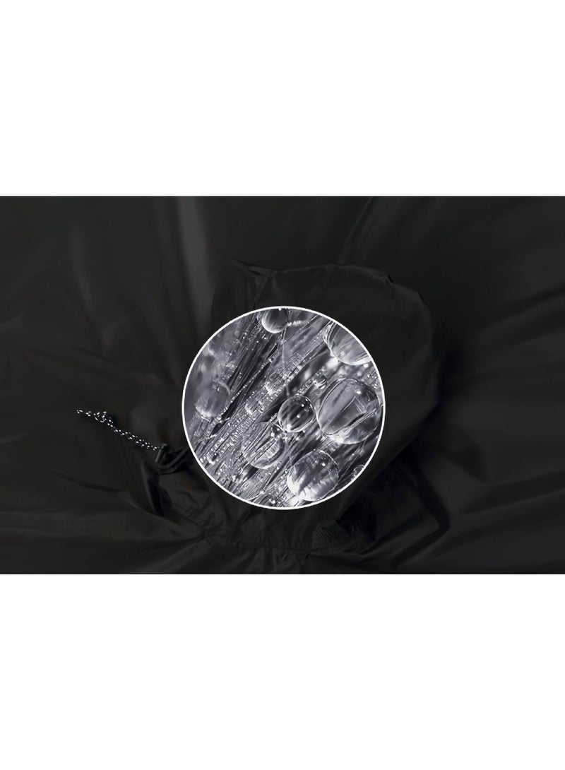 COYO Hooded Rain Poncho for Adult with Pocket, Waterproof Lightweight Unisex Raincoat for Hiking Camping Emergency - Image 3