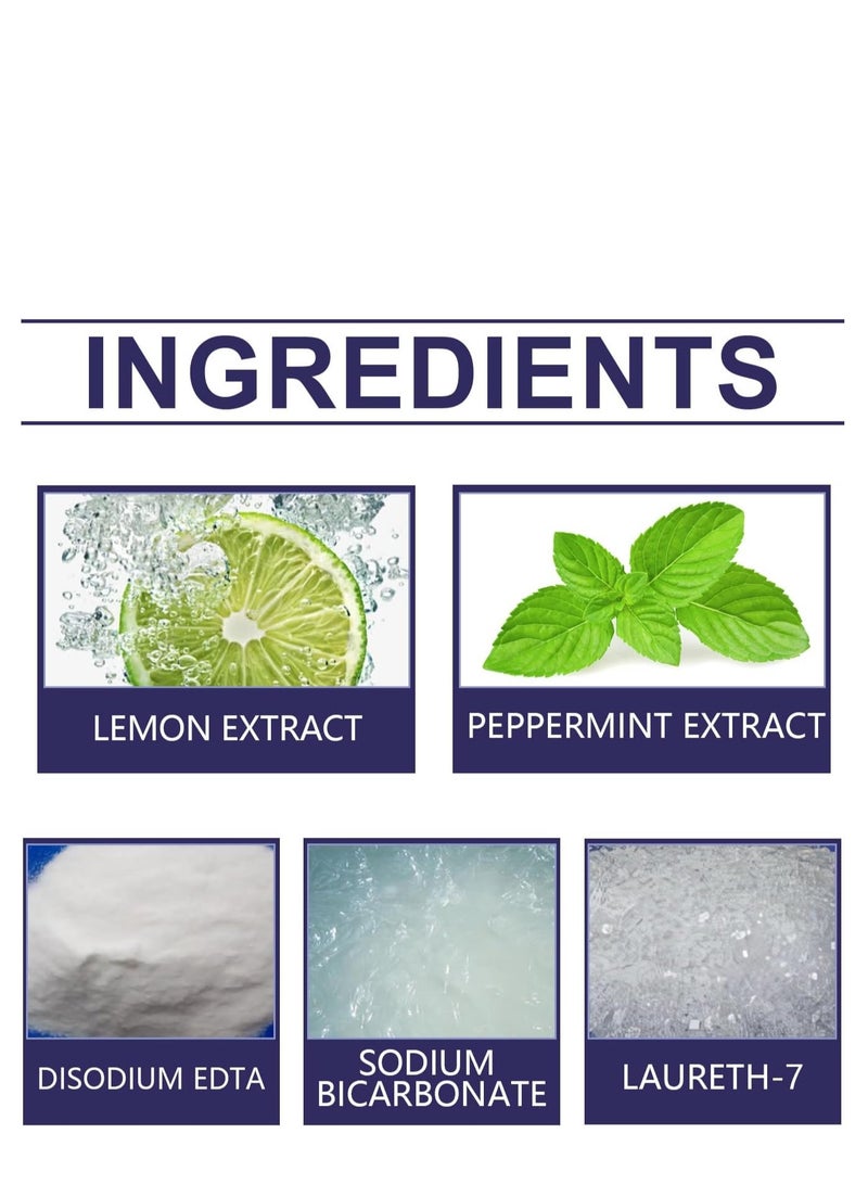 أورالحوي أقراص تنظيف واقي الفم ، العناية بأطقم الأسنان والأقواس ، منظف تجويف الفم لبقع الأسنان وإزالة البلاك ، أقراص التنظيف الفوارة للمثبتات ، التقويم وأجهزة طب الأسنان 12 قطعة - Image 5