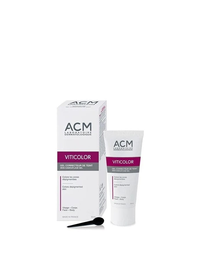 ACM Laboratoire dermatologique ACM LABORATOIRE DERMATOLOGIQUE VITICOLOR SKIN CAMOUFLAGE GEL 50ML 
