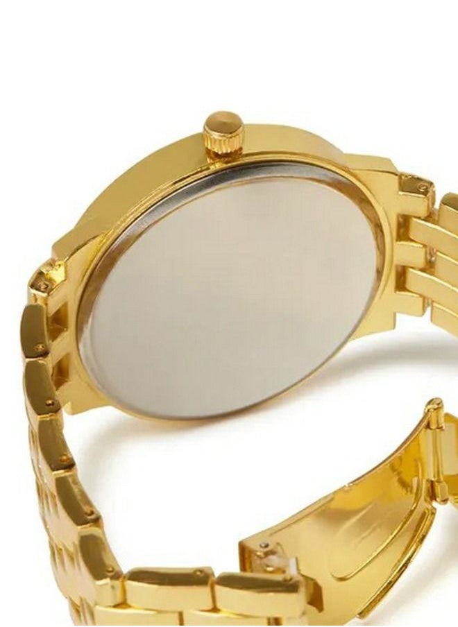 Geneva - Women's Water Resistant Stainless Steel Analog Watch AWNTG-01-W0011 - 37 mm - Gold - Image 1