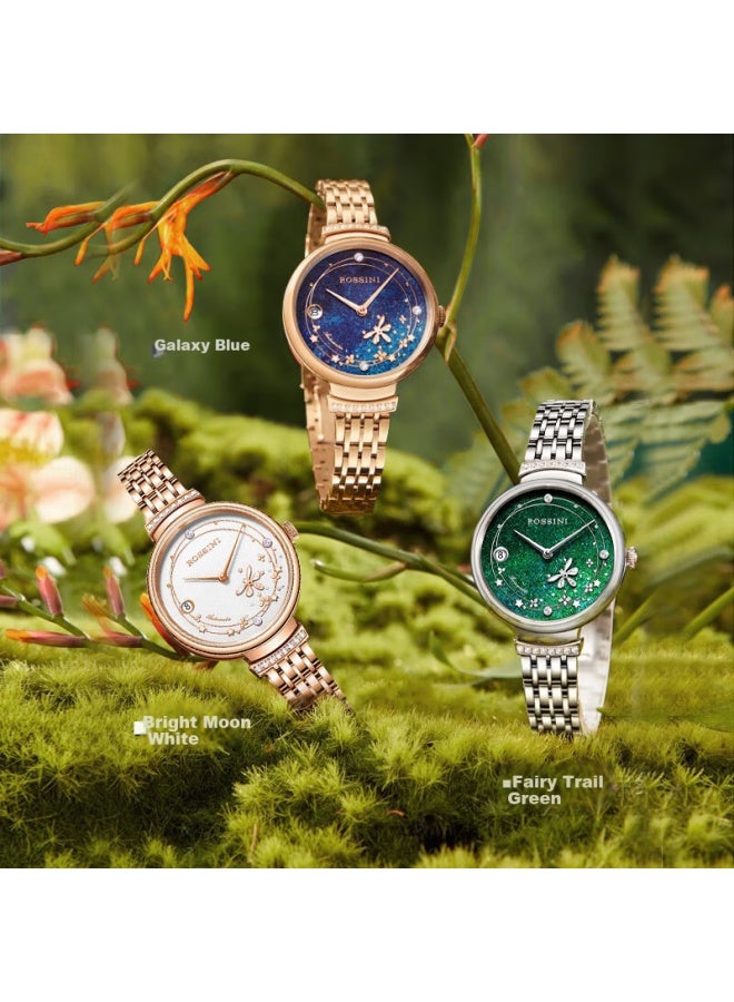 Rossini Women's Automatic Mechanical Watch Luxury Brand Genuine Starry Sky New Year Birthday Gift New Model - Image 5