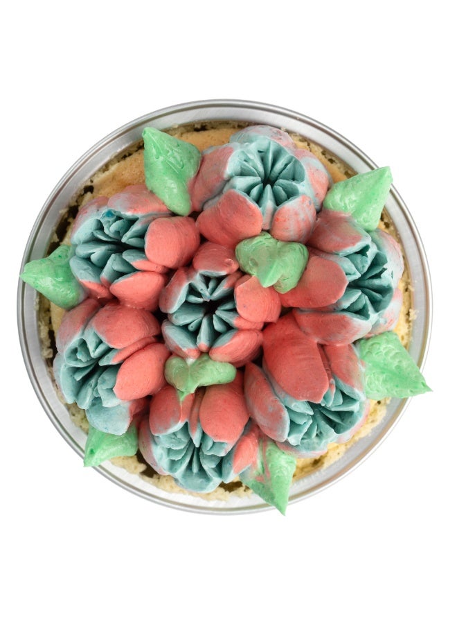 Restaurantware Russian Piping Tip, 1 Flower Cake Decor Piping Tip - #56, Corrosion-Resistant, Stainless Steel Decorating Tip For Frosting, Dishwashable, Decorate Cupcakes, Cakes, or Cookies - Image 2