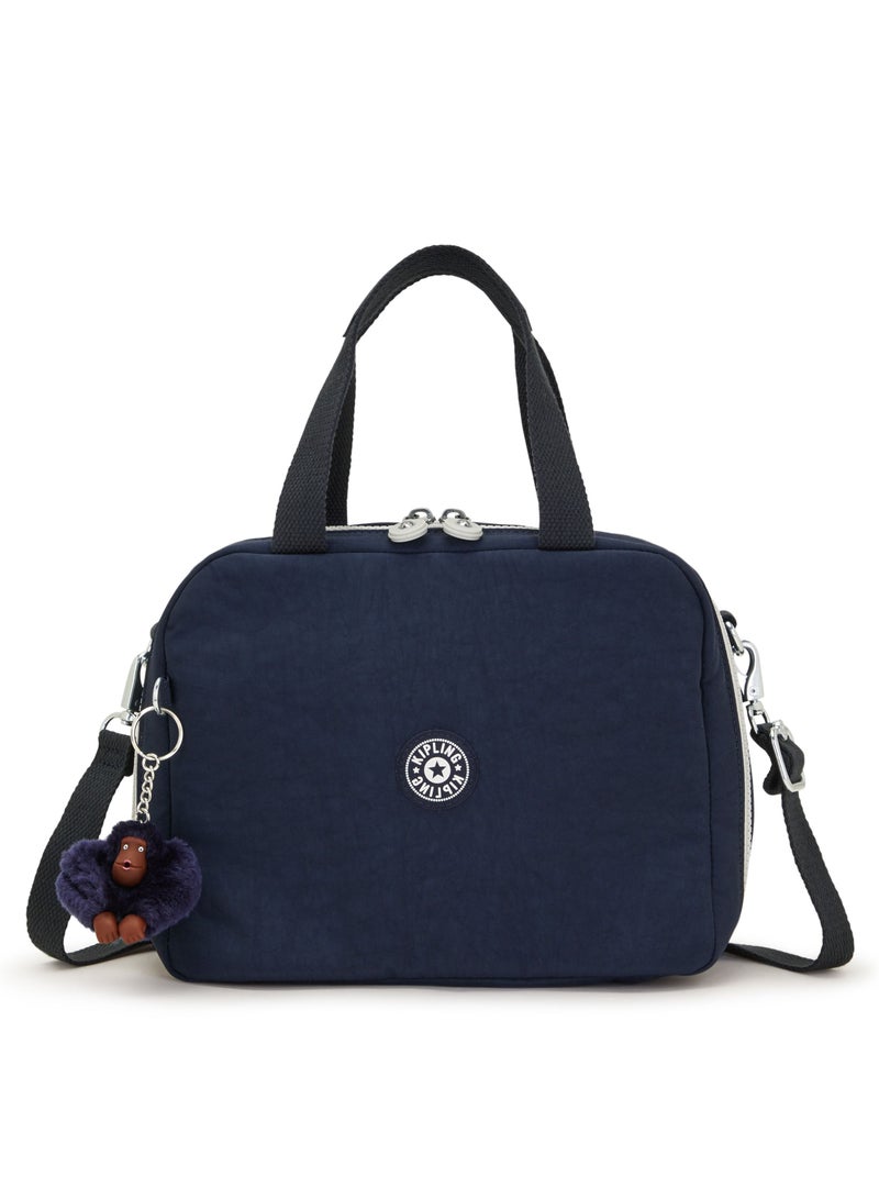 kipling Miyo lunch bag true blue grey - Image 1