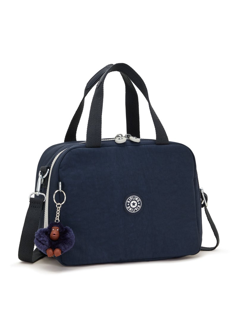 kipling Miyo lunch bag true blue grey - Image 4