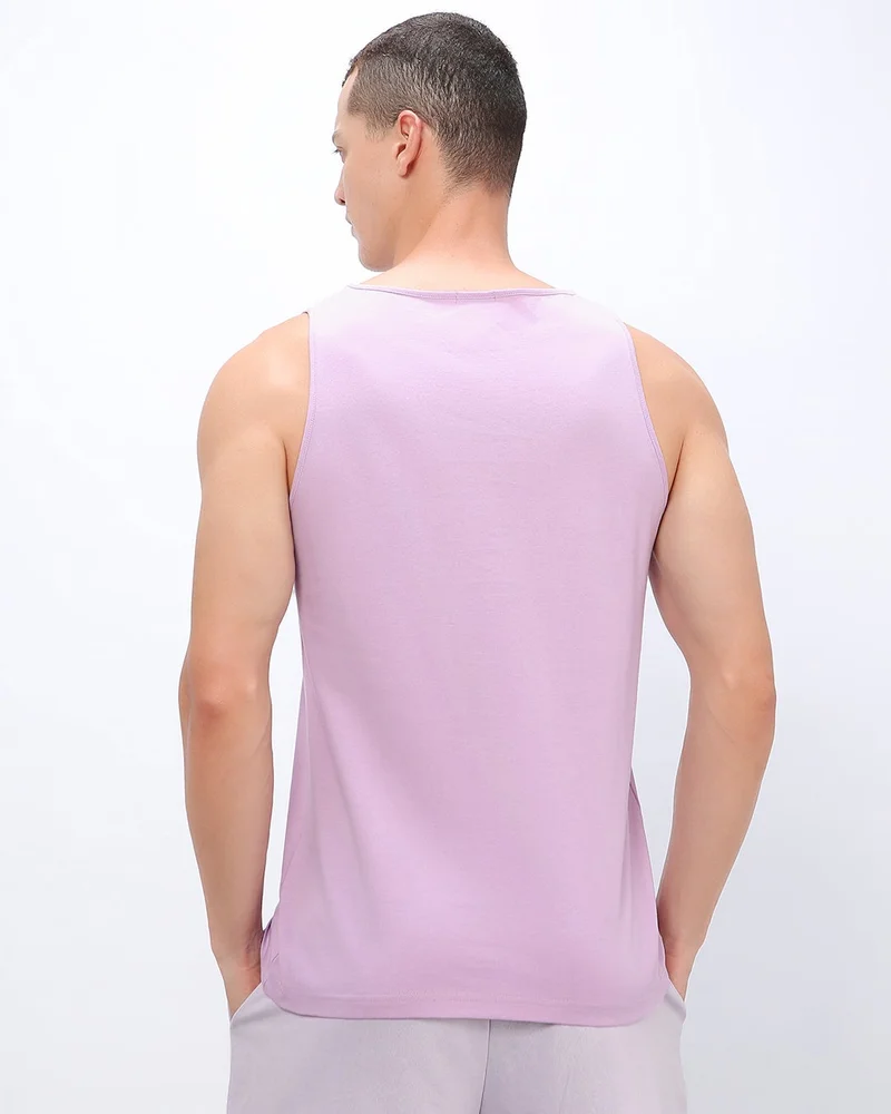 bewakoof  Men's Purple Vest for Men | Best Price UAE