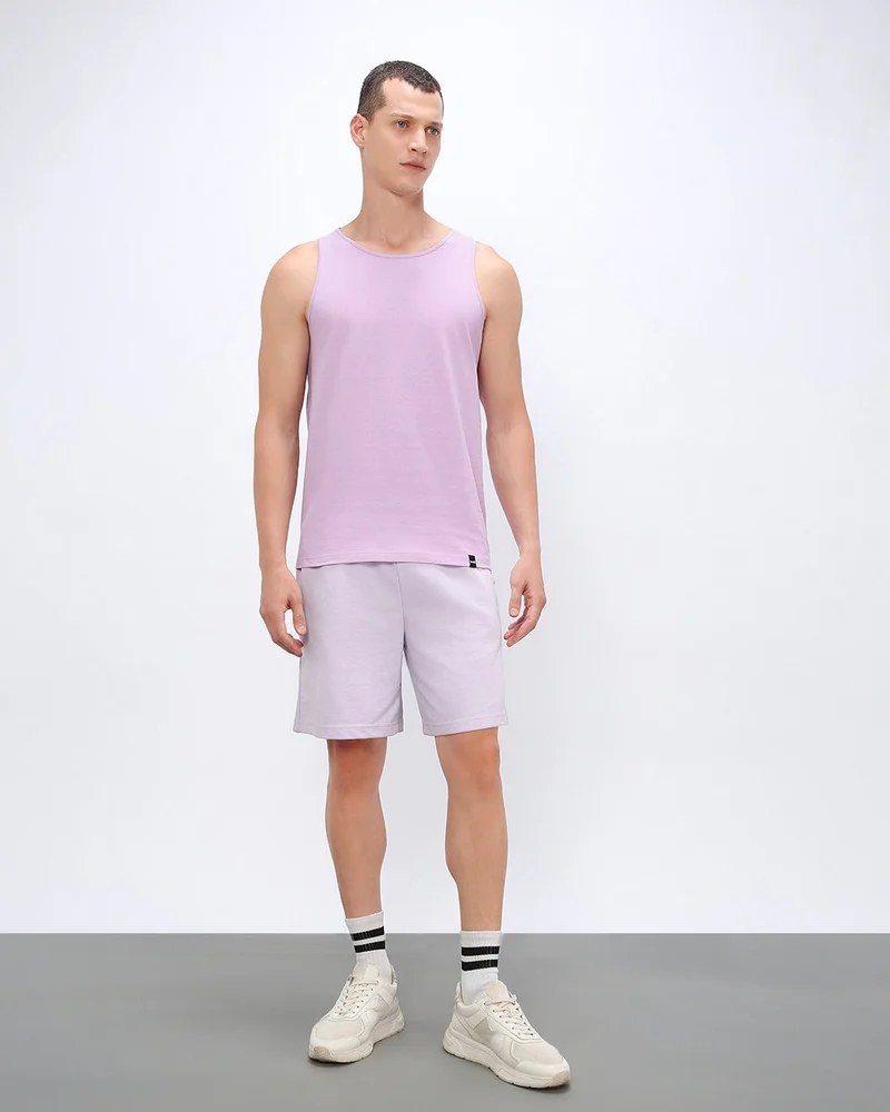 bewakoof  Men's Purple Vest for Men | Best Price UAE