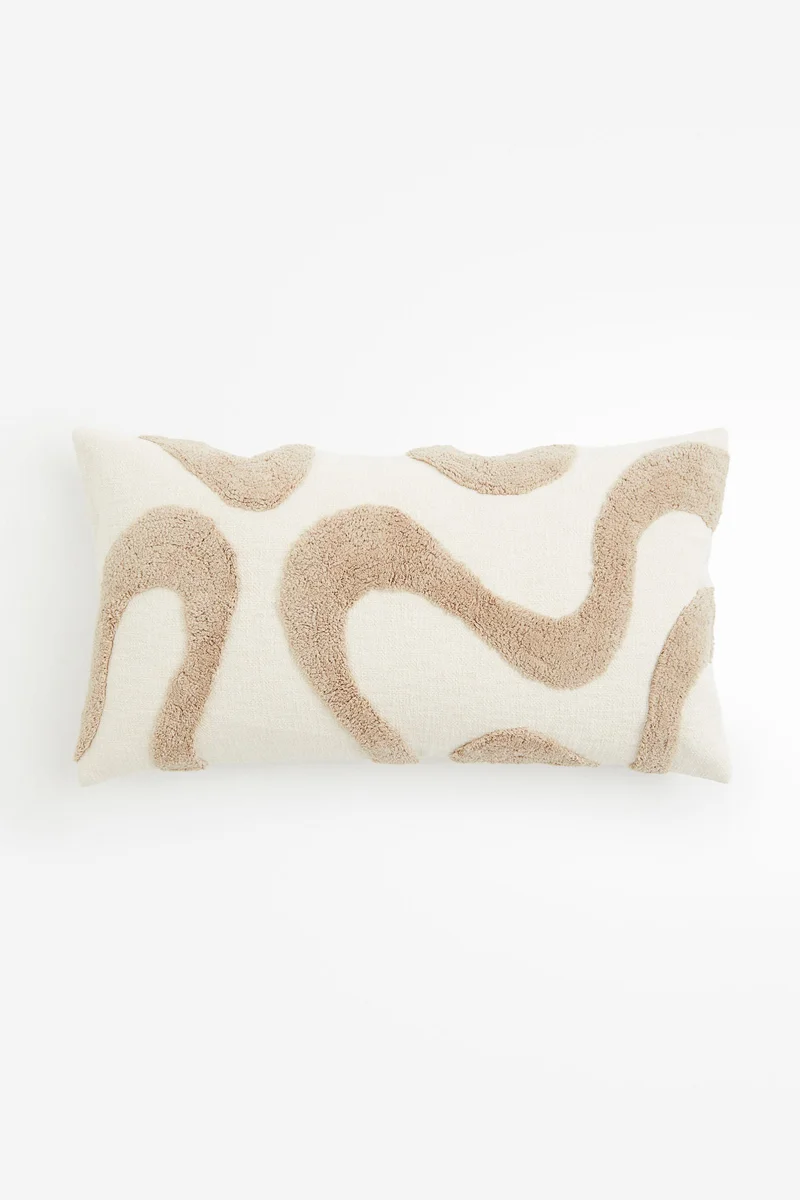 اتش اند ام Patterned Cotton Cushion Cover