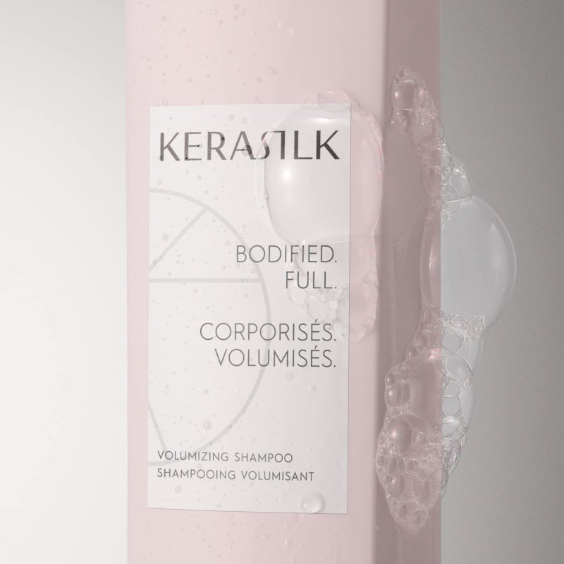 KERASILK Volumizing Shampoo | Provides Weightless Hydration | Enhances Volume | For Fine, Limp, Flat Hair | 250 ml - Image 2