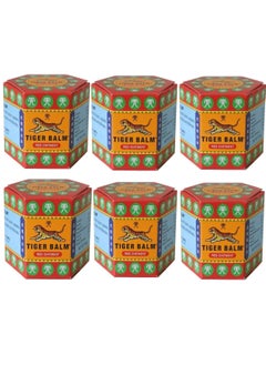 Tiger Balm Extra Strength Herbal Pain Relief Ointment 19.4 grams (Pack of 6)  - Image 1