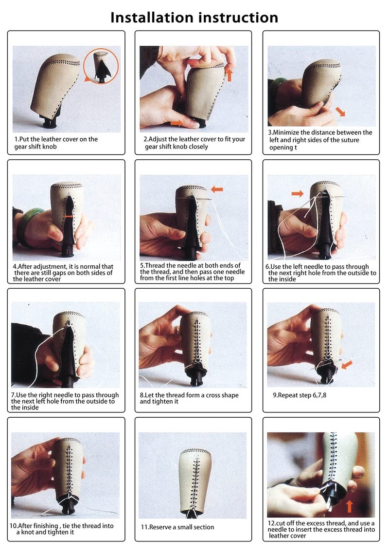 CKE Compatible with Toyota Camry 2026 2025 2024 2023 2022 2021 2020 2019 2018 for Corolla Cross Avalon Accessories Car Gear Shift Knob Cover Trim Protector Cap -Red and Black - Image 5