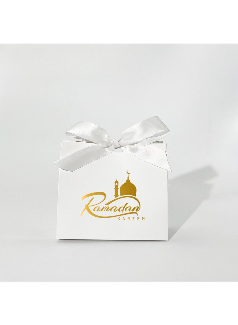general 50 Pieces Candy Packaging Cardboard Box For Ramadan Kareem Party Souvenir Gift Boxes - Image 1
