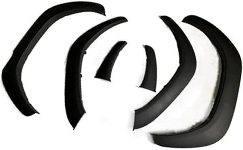 Wivplex Matte Black Wheel Arch Fender Flares for Toyota Hilux - Image 1
