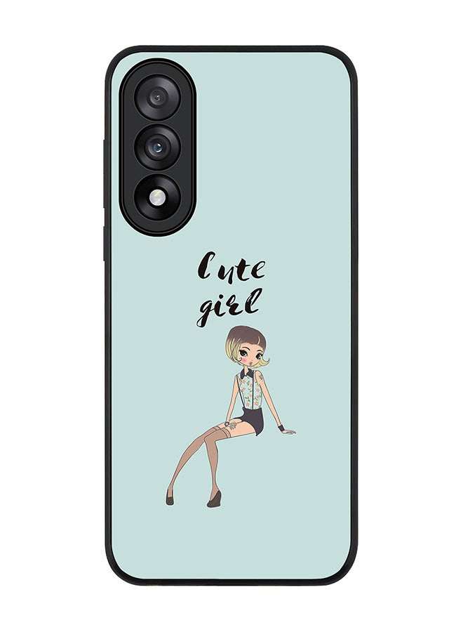 Stylizedd For OnePlus Nord 5 / Ace 5 Ultra Case,Slim fit Camera Protection, Shockproof Thin Phone cover  - Shy Cute Girl