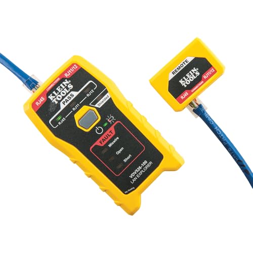 Klein Tools VDV526-100 Network LAN Cable Tester, VDV Tester, LAN Explorer with Remote - Image 4