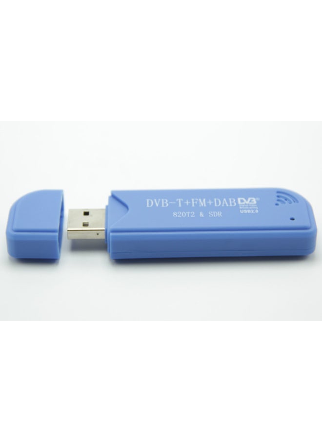 Generic Direct Sales In And America Blue USB DVB-T + FM Tuner Chip RTL2832 + R820T2-Color:Blue  - Image 4