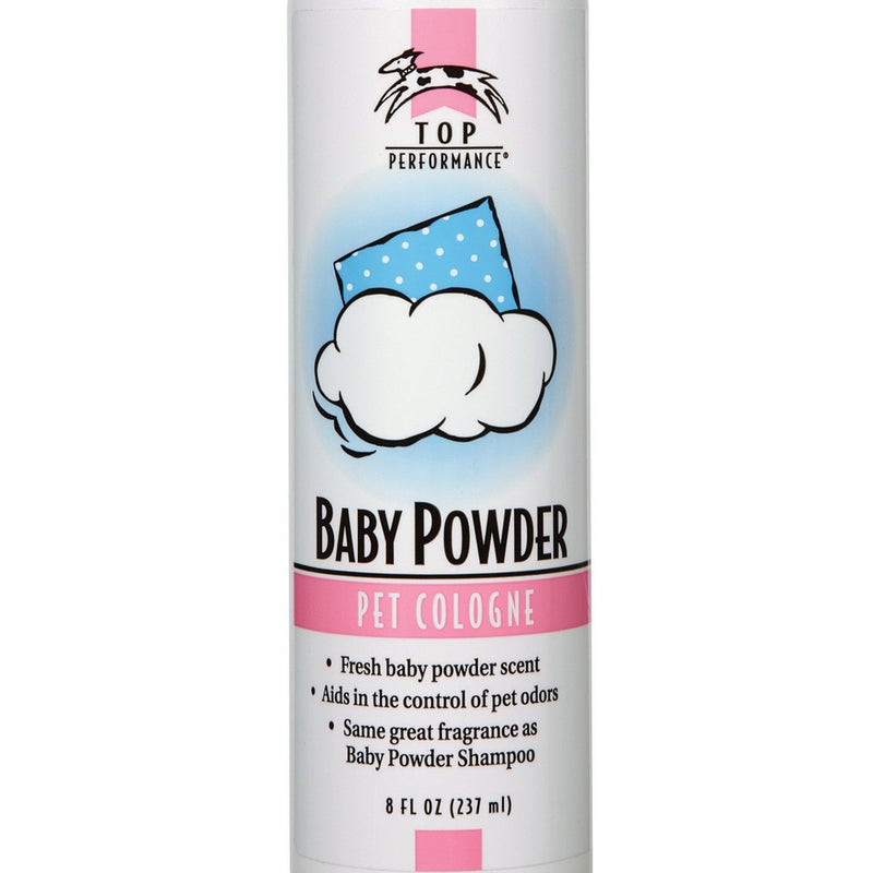 Top Performance Baby Powder Pet Cologne, 8-Ounce (Package May Vary) - Image 2