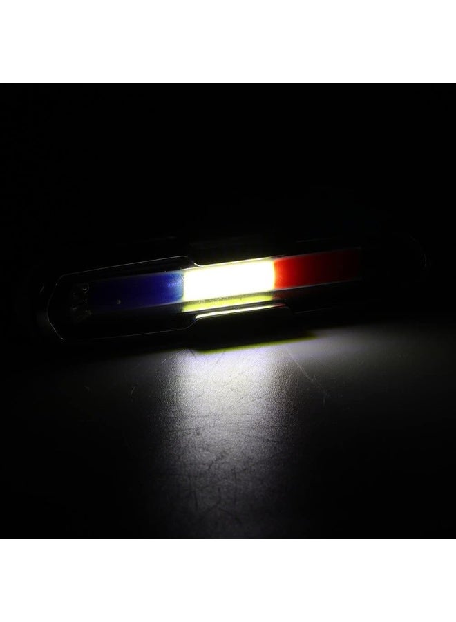 Multi-Color USB Rechargeable Warning Light for Bikes and Apparel - Image 2