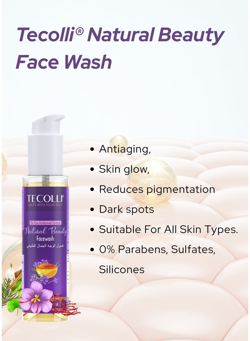 Tecolli® Moroccan Nila Powder(100G) & Natural Beauty Facewash Combo Pack – Skin Brightening & Deep Cleansing Care - Image 4