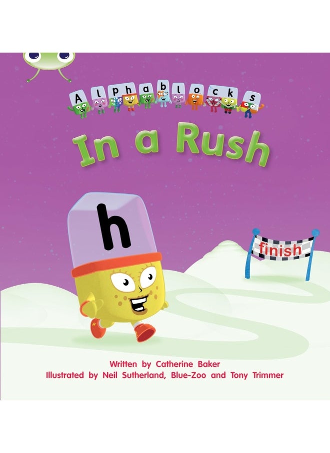 null - Bug Club Phonics Fiction Reception Phase 3 Set 08 Alphablocks In A Rush - Image 1