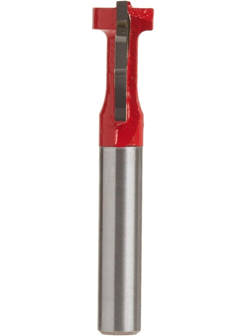 freud Freud Key Hole Bit with Perma-Shield Coating for Hanging Plaques and Shelves - 2 Cutters, 7/16" Carbide Height, 25/64" Dia., 1-5/8" Length, 1/4" Shank - 70-104  - Image 3