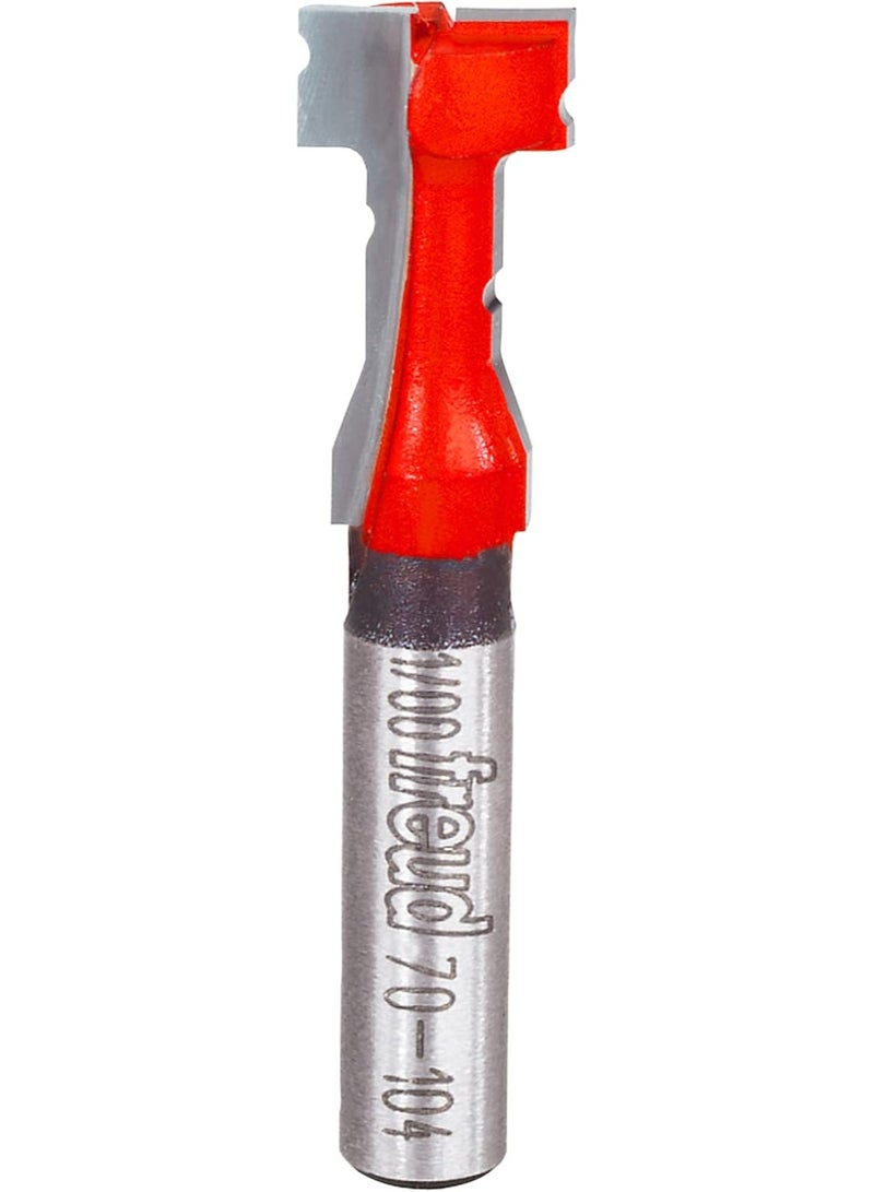 freud Freud Key Hole Bit with Perma-Shield Coating for Hanging Plaques and Shelves - 2 Cutters, 7/16" Carbide Height, 25/64" Dia., 1-5/8" Length, 1/4" Shank - 70-104  - Image 4