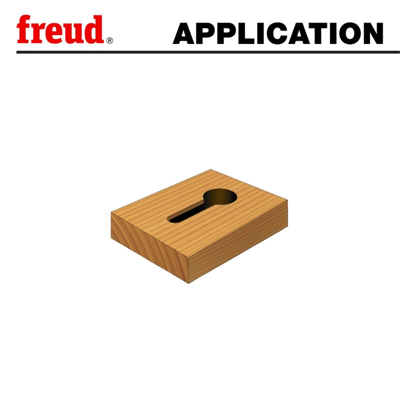 Freud 70-104: 25/64" (Dia.) Key Hole Bit, Perma-shield Coating Red - Image 5